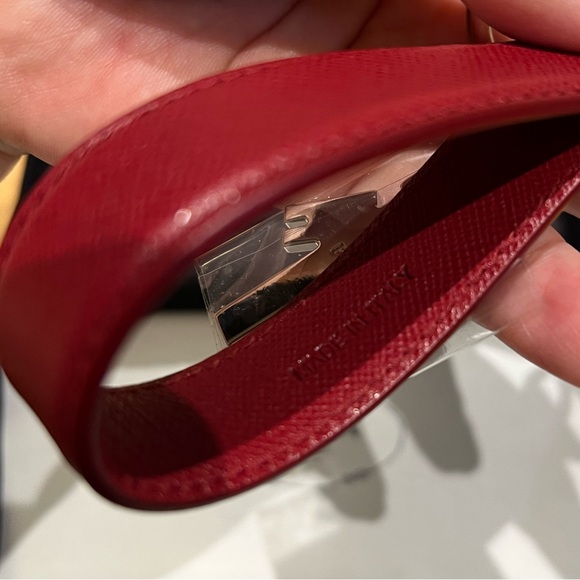 Prada Saffiano Leather Keychain Robot - Picture 5 of 7